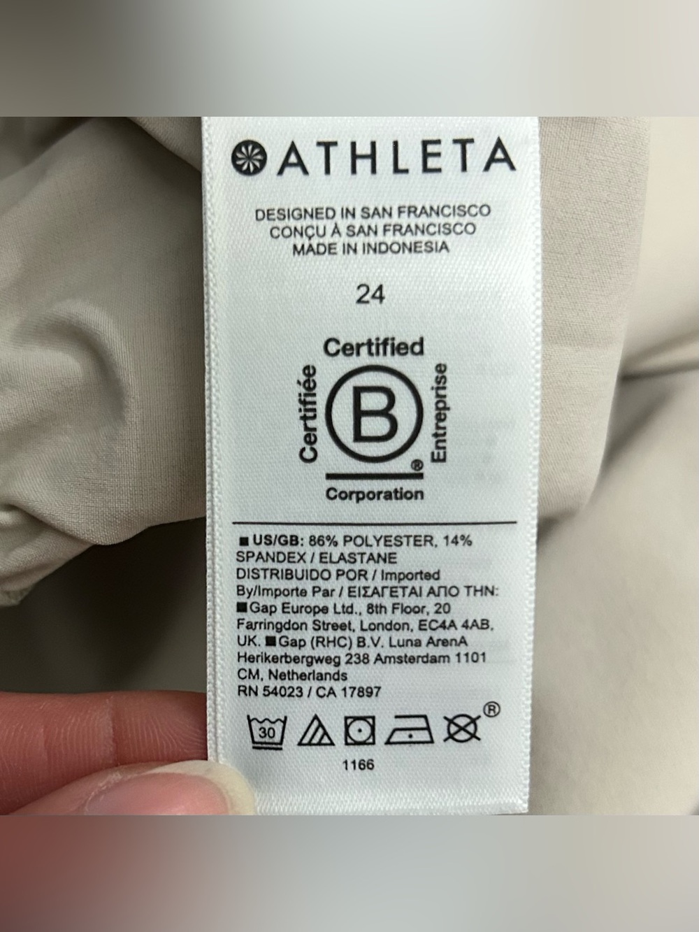 Athleta Brooklyn Heights Wide Leg Pants Women’s Size 24 High Rise Lightweight - Picture 9 of 10